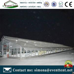 Large Span Event Hall Tent Material Pvc Transparent For Outdoor Wedding Party