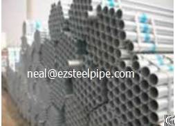 pre galvanized steel water structural pipe