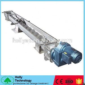ss304 shaftless screw auger conveyor