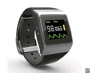 Demo Ce / Fda Approved Sport Smart Watch Wearable Spo2 And Ecg Monitor With Bluetooth
