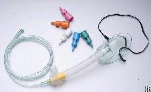 Demo Low Concentration Disposable Adjustable Venturi Mask With 6 Diluters