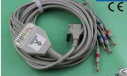 Demo Medical 10 / 12 Lead Ecg Cable , Schiller Ekg Cableecg, Cable And Leadwires With Leadwires