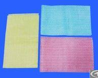 Demo Medical Disposable Surgical Blue / Yellow / Pink Colored Disposable Nonwoven Clean Wipe Single 