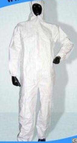 Demo Medical High Quality Waterproof Disposable Coverall With Hood