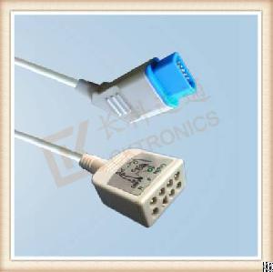 17.1nihon Kohden 12 Pin Ecg Trunk Cable Jc 906pa