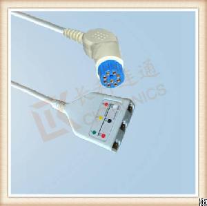 22.2artema 10 Pin Ecg Trunk Cable 3 Leads Ck-e232-a30