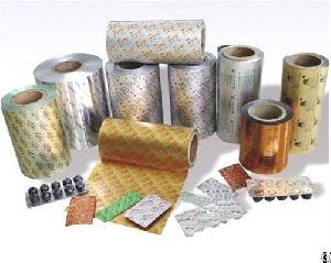 Push Through Aluminium Blister Foil For Medical Packaging