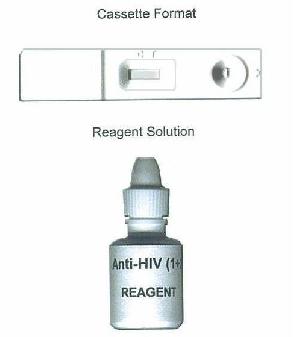 One-step Anti-hiv 1 2 Antigen Test Whole Blood / Serum