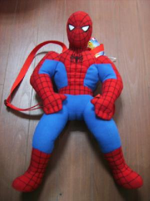plush spiderman
