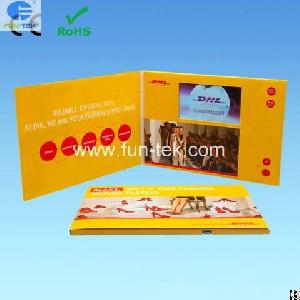 Custom Branded Lcd Video Brochure Mailer Card Manufacturer In Shenzhen China