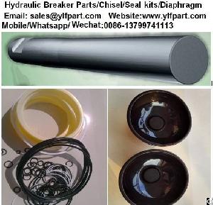 Hydraulic Breaker Parts Chisel Seal Kits Diaphragm For Cat H115s, H120, H120cs, H130, H130s, H130c, 