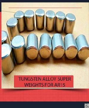 Tungsten Alloy Super Weights For Ar15 Heavy Buffer