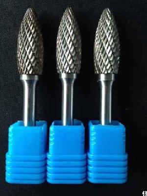 Sh Type Flame Shape Burs Solid Carbide