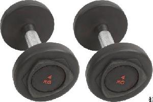 Rubber Dumbbells, Bumber Hex Dumbbells And Rubber Weights Of Weight Lifting