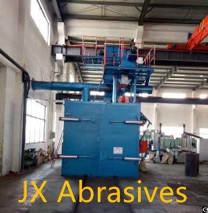 Swing Table Shot Blasting Machine For Iron, Steel, Forging Parts