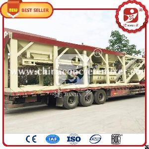 Zwb Mobile Full Automatic Modular Full-weighing Lime Cement Stabilized Soil Batching Mixing Plant