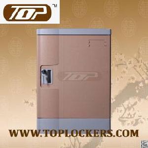 four tier eco plastic lockers coffee