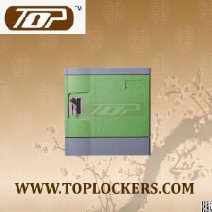 Six Tier Beach Lockers Abs Plastic, Green Color