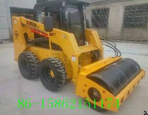 China Skid Loader Vibratory Roller Attachment