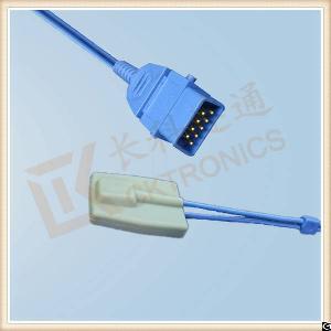 Bci Db9 Pin Reusable Spo2 Sensor, Pediatric Silicone Soft Tip, L 3m