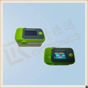 solid blue wrist pulse oximeter hospital