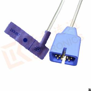 Design Nice Datex 9 Pin Disposable Spo2 Sensor, Infant, 0.9m