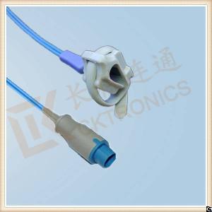 Excellent Quality Mindray 7 Pin Reusable Spo2 Sensor, Neonate Silicone Wrap, L 3m