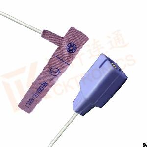 Factory Price Mek 7 Pin Oximax Disposable Spo2 Sensor, Neonate Adult, 0.9m