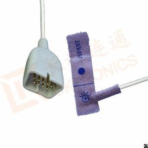 Good After Sales Service Nihon Kohden 9 Pin Disposable Spo2 Sensor, Infant, 0.9m