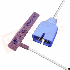 High Quality Datex 9 Pin Disposable Spo2 Sensor, Neonate Adult, 0.9m