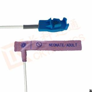 High Quality Datex Ohmeda 8 Pin Disposable Spo2 Sensor, Neonate Adult, 0.9m