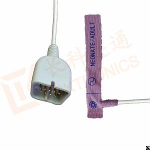 Medical Nihon Kohden 9 Pin Disposable Spo2 Sensor, Neonate Adult, 0.9m