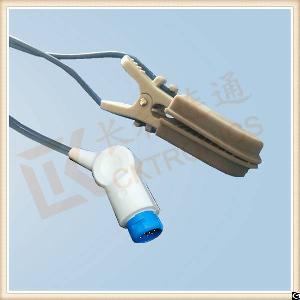 Nihon Kohden 10 Pin Reusable Spo2 Sensor, Veterinary Animal Use, L 3m