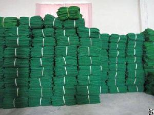 Green Construction Scaffolding Safety Netting For Safety Protection, High-density Polyethylene