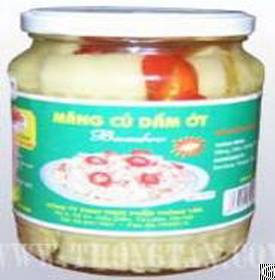 Pickled Bamboo Shoot In Jar From Vietnam