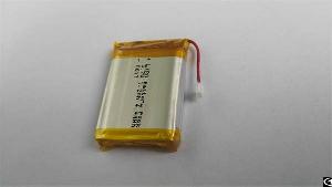 3.7v 1.2ah 4.44wh Rechargeable Li-po Battery Pack With Protection Pcb And Molex 51021-3p