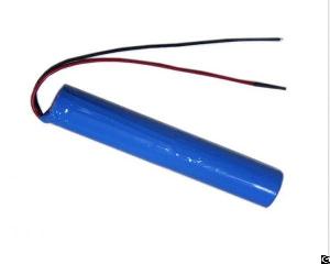 Perma Battery Packs 2s1p 18650 Li-ion 7.4v / 8.4v 2600mah With Protection And 2 Leading Wires