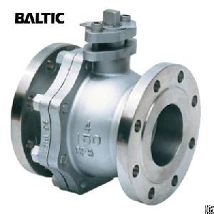 Api 6d Side Entry Floating Ball Valve, Cf8, 4 Inch, Class 150, Rf