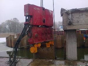 Pve 2 X 100t Used Clamp For Open Piles