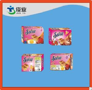 Color Paper Box For Salsa