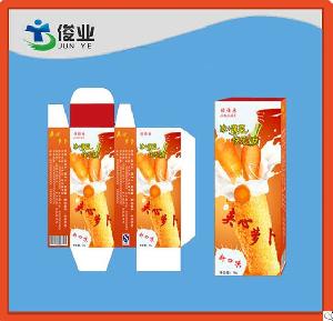 Colorful Box With Glossy Lamination For Food Packaging