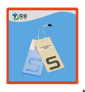 jeans colorful paper garment hangtags labels swing tag