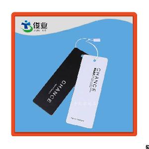 Recycled Paper Hangtag Black Or White