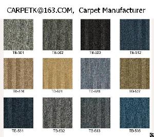 China Carpet Tile Manufacturers Pp Nylon Modular Carpet Squares Office Custom Oem Chinese Factory