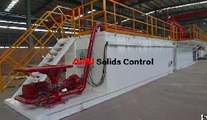 Drilling Fluids Recirculation System For Different Well Drilling Mud Solids Removal
