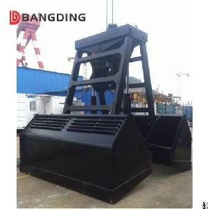 Wireless Remote Control Hydraulic Clamshell Grab Bucket For Ship Unloading