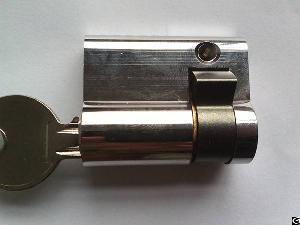 security half cylinder door lock