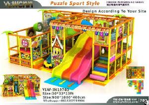 children indoor playground soft play structure ylw in19703
