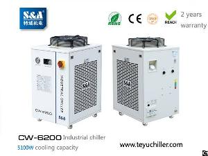 Water Chiller System Cw-6200 With 5.1kw Cooling Capacity