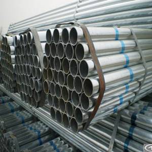 Astm A53 Gr B Galvanized Steel Pipe, 5.8 Meters, Plain End